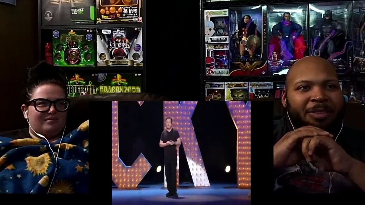 React to Ricky Gervais - War