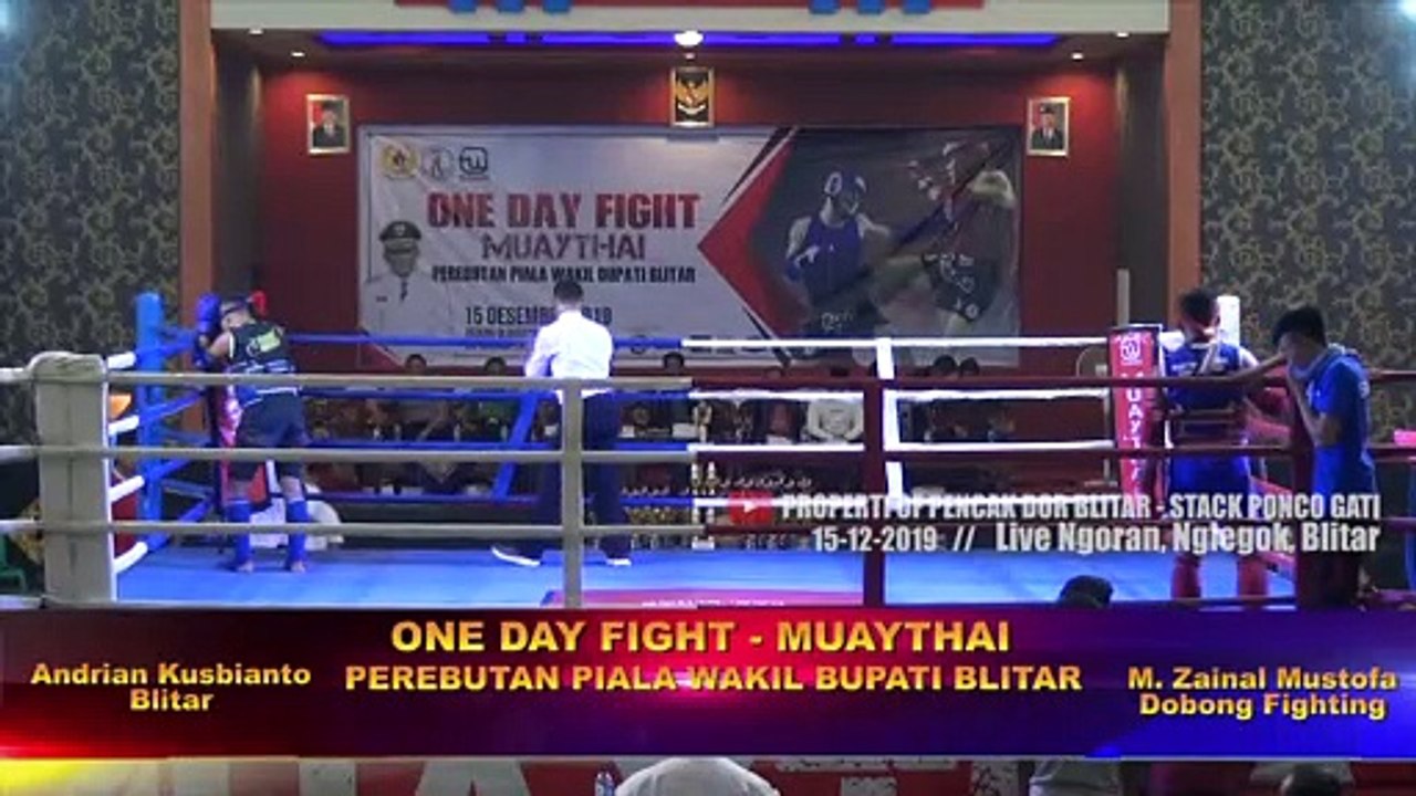 Andrian Kusbianto(Blitar) VS M Zainal Mustofa (Dobong Fighting)