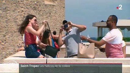 A Saint-Tropez le ballet des hélicoptères rend fou les habitants qui les voient défiler dans le ciel toutes les 7 minutes avec du bruit et de la pollution
