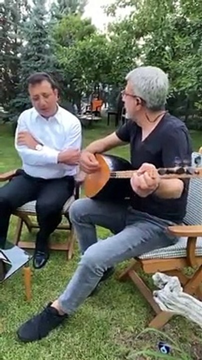 İmamoğlu’nun 'Dostum Dostum' performansı sosyal...
