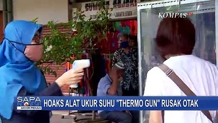 Hoaks Thermo Gun Rusak Otak, Ahli: Bukan Menembak Tapi Menerima