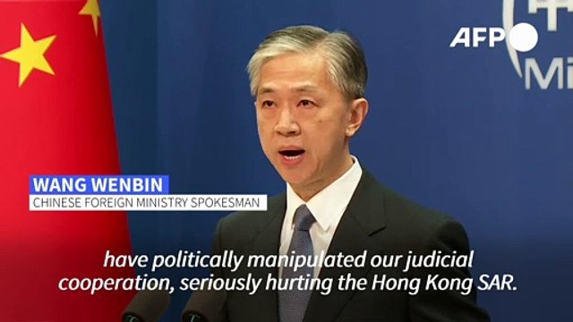 China halts Hong Kong extradition treaties with Canada, Australia, UK