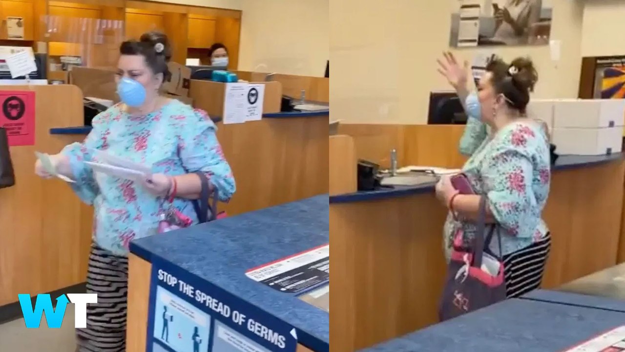 'Post Office Karen' Caught Saying Racial Slurs to an Asian-American Worker