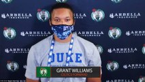 Grant Williams Postgame Interview FULL Celtics vs Rockets