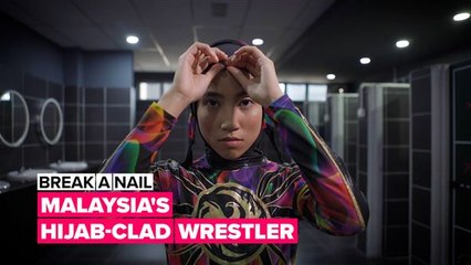 Break a Nail: Malaysia's first and only hijab-wearing wrestler
