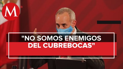 Usen su cubrebocas: López-Gatell