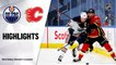NHL Highlights | Oilers @ Flames 7/28/2020