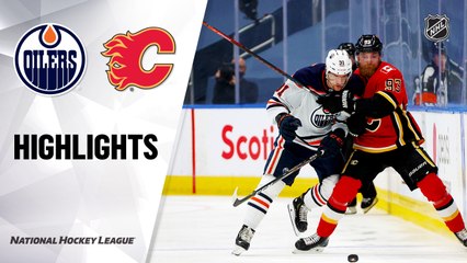 NHL Highlights | Oilers @ Flames 7/28/2020