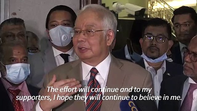 Malaysian ex-PM Najib Razak to appeal after 1MDB verdict