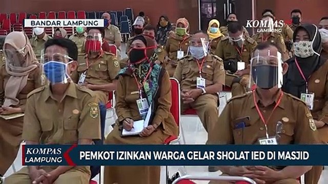 Pemkot Bandar Lampung Izinkan Warga Gelar Salat Idul Adha 1441 H di Masjid