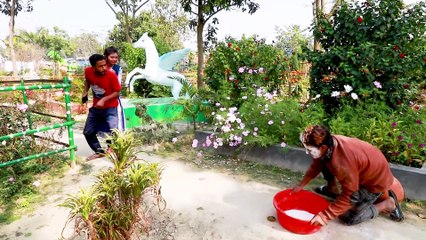 Very Funny Stupid Boys_Top Comedy Video 2020_Try Not To Laugh_Episode -47 By Binodon Box.