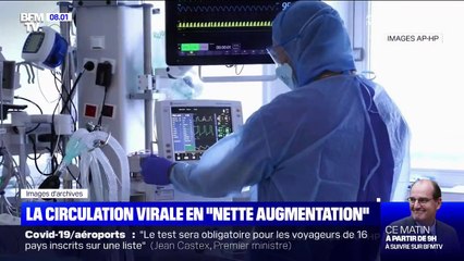 La Direction générale de la Santé met en garde car la circulation du coronavirus est en "nette augmentation"