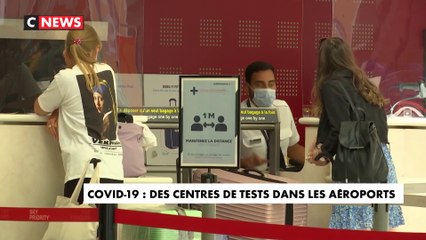 Covid-19 : des centres de tests dans les aéroports