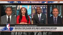 'SNITCH AWAY!' - Stephen A. supports the NBA's anonymous hotline | First Take