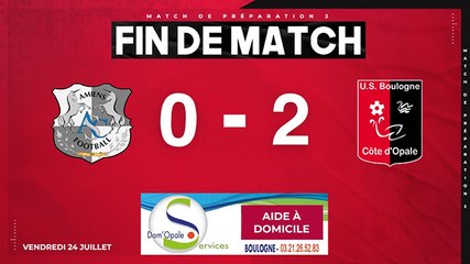 [MATCH DE PREPARATION] Résumé USBCO - Amiens SC