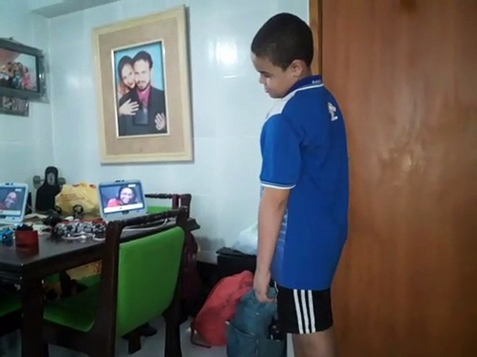 OSMILTON, THÁBATTA E RAPHAELL EM AULA ONLINE (EDUCAÇÃO FÍSICA) COLÉGIO E CURSO BANDEIRA 24_07_2020.