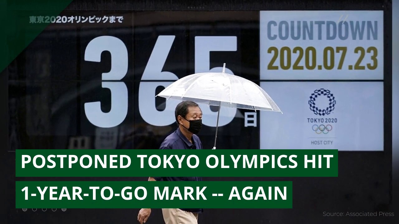 Postponed Tokyo Olympics Hit 1-year-to-go Mark -- Again, And Other Top ...