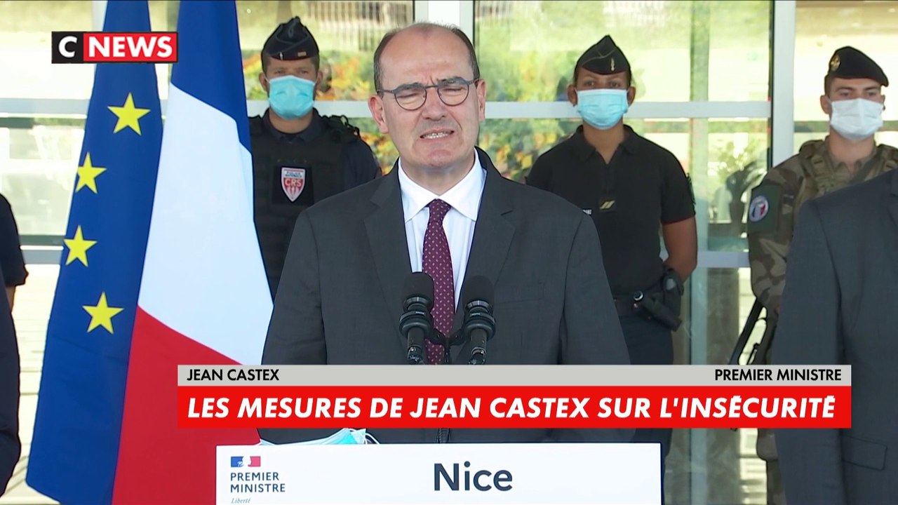 Jean Castex : «La seule loi qui vaille est celle de la loi républicaine et de l'État de droit» #Nice