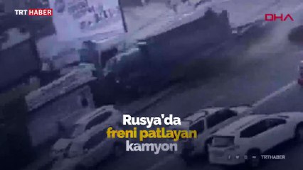 Rusya’da freni patlayan kamyon restorana daldı