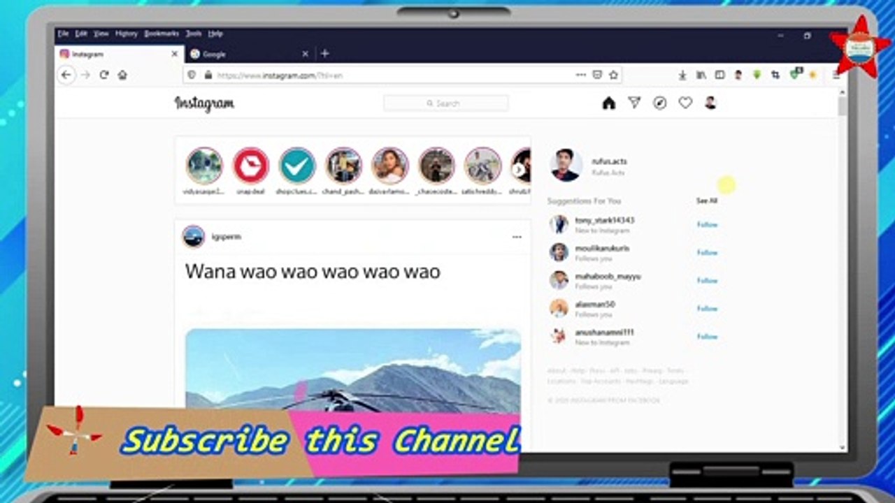 How to dowload instagram stories
