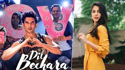 Rhea Chakraborty's Reaction On Watching Dil Bechara Sushant Singh Rajput