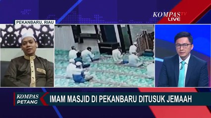 Kesaksian Langsung Imam Masjid yang jadi Korban Penusukan