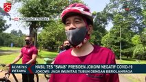 Hasil Swab Test Negatif, Jokowi Olahraga untuk Tingkatkan Imunitas Tubuh