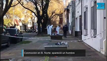Misterio y conmoción en Barrio Norte: hallaron muerto a un hombre en la vereda