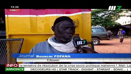 JT BAMBARA 19H30 DU 25 JUILLET 2020