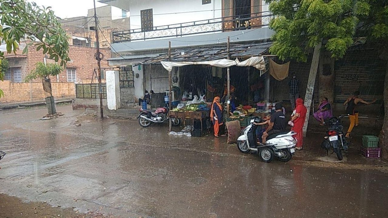 Rain in Jodhpur video Dailymotion