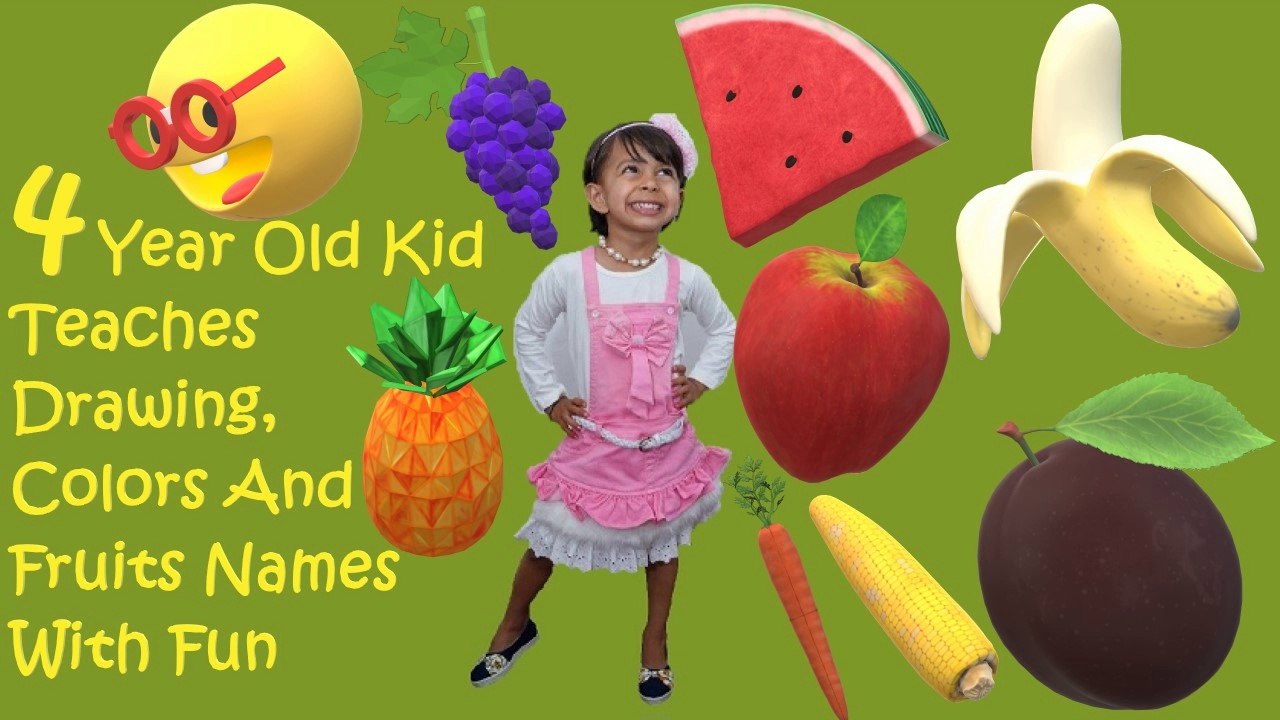 Learning Colors & Fruits