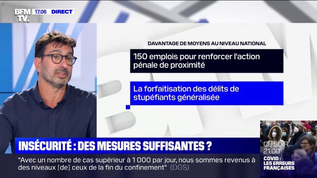 Trafic de stupéfiants: pour Davido Reverdy (Alliance), l'amende forfaitaire ne résoudra rien