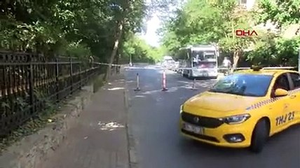 Atatürk Kent Ormanı'nda kazı yapan kepçe doğalgaz borusunu deldi