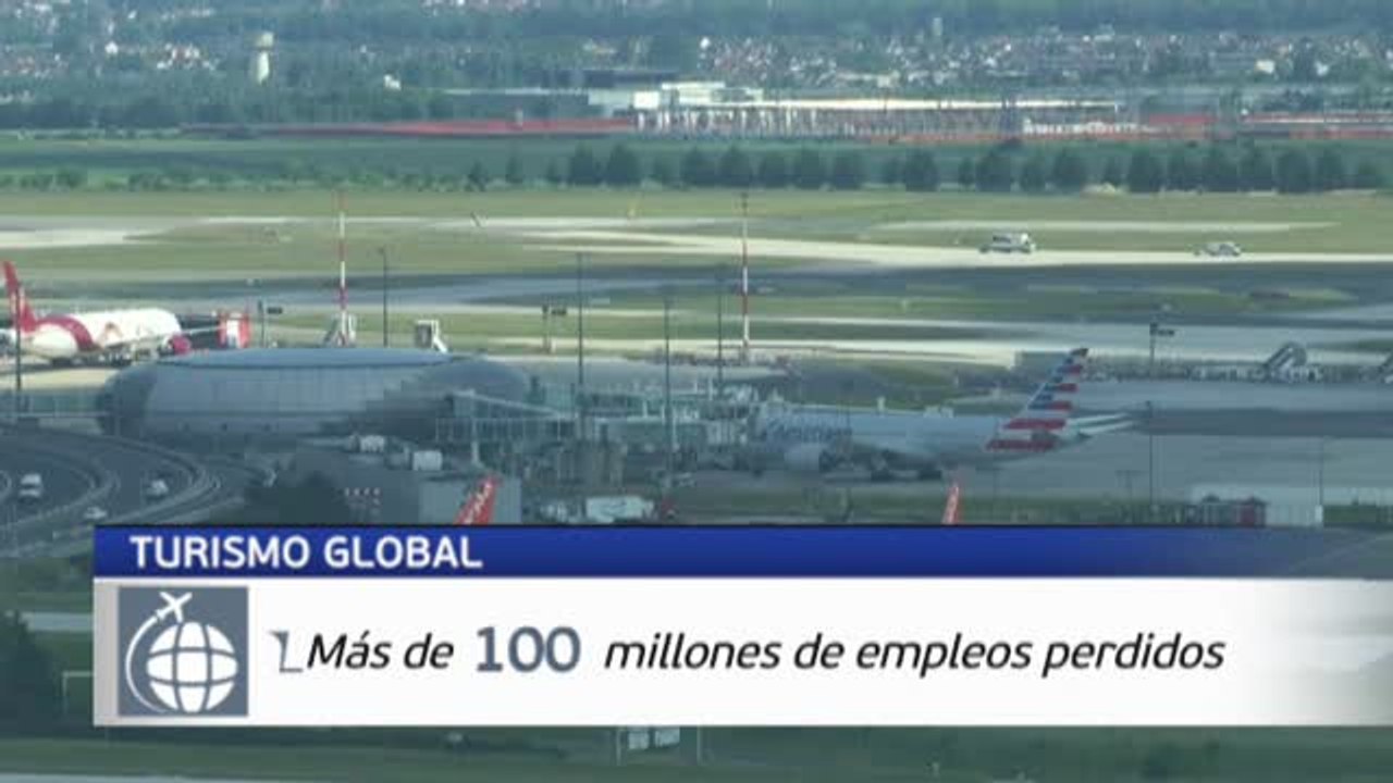 Entre 100 y 120 millones de empleos, relacionados con el turismo, están en peligro