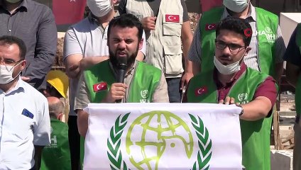 - Afrin’de bin 500 kişilik cami inşaatına başlandı