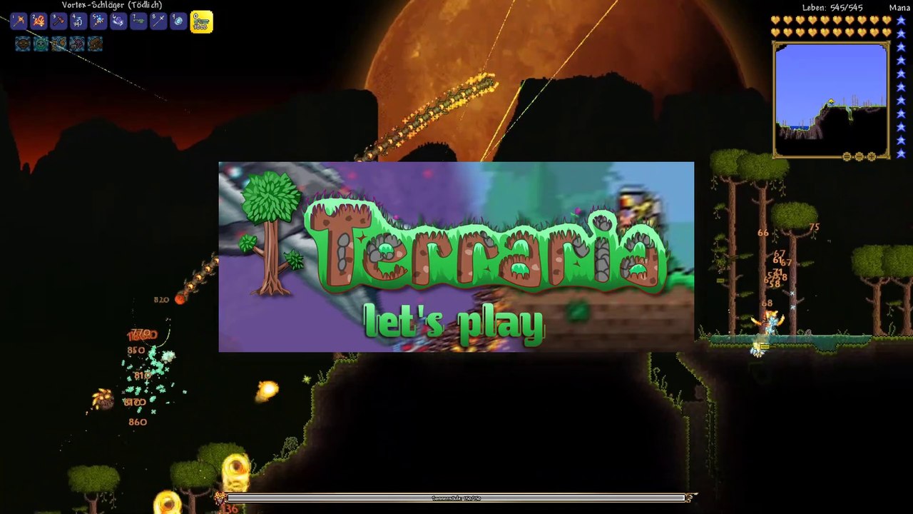 Terraria Let's Play 221: Alleine gegen die Solarsäule!