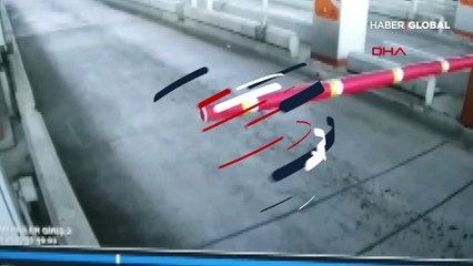 Uzman onbaşının, hayatını kaybettiği kaza kamerada