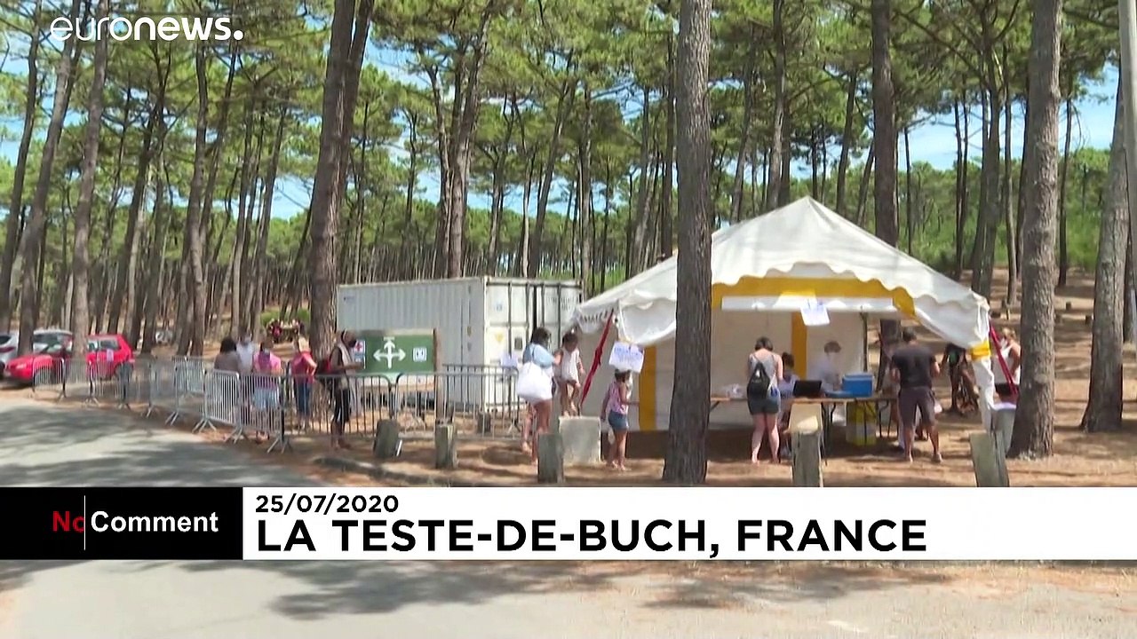 Κέντρα για δωρέαν τεστ κορωνοϊού σε σταθμό και θέρετρο της Γαλλίας