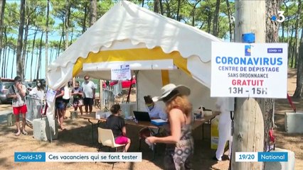 Arcachon : des tests gratuits pour les vacanciers à la plage et à la gare