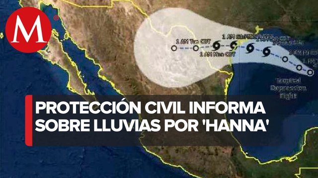Huracán Hanna traerá lluvias y tormentas a SLP
