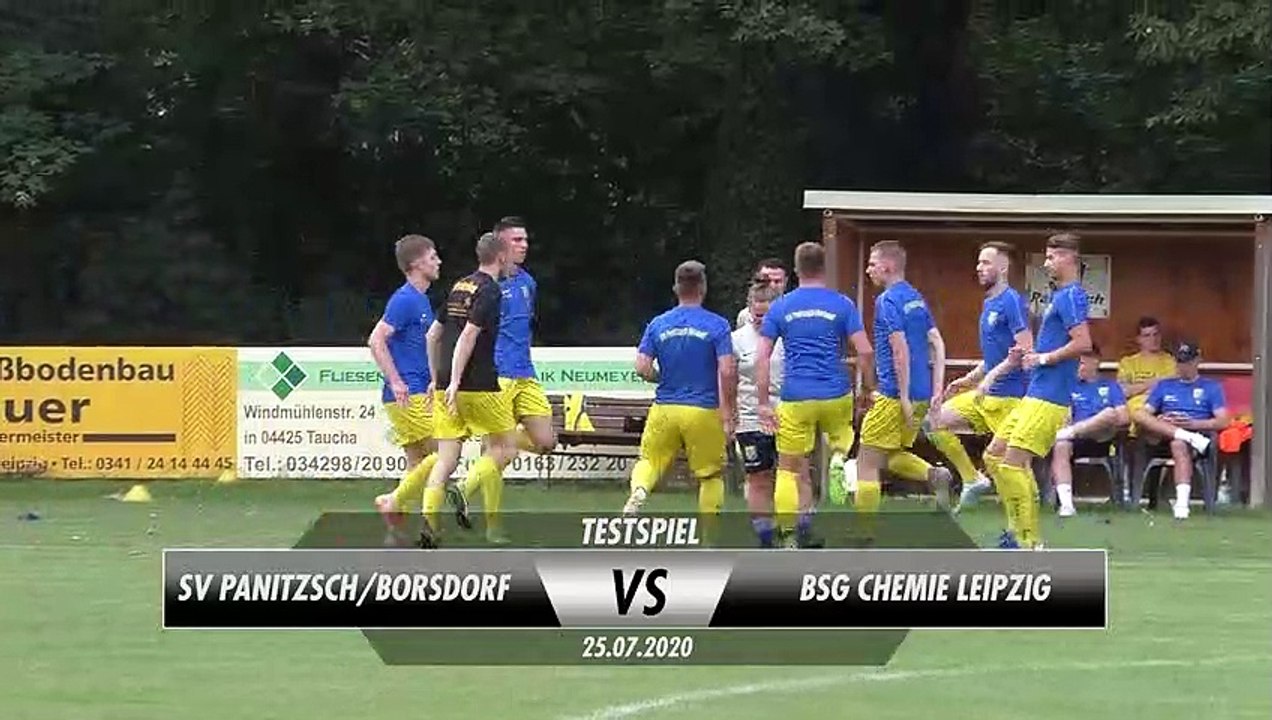 SV Panitzsch/Borsdorf - BSG Chemie Leipzig (Testspiel)