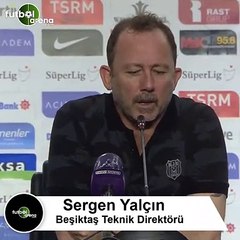 Sergen Yalçın: "Beşiktaş için üçüncülük başarı değildir"