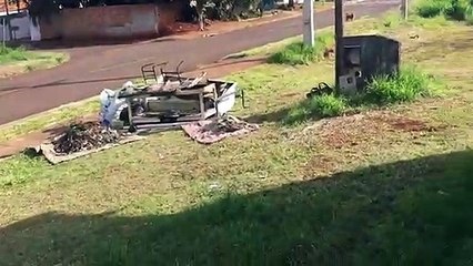 Moradores realizam mutirão de limpeza no São Comunitário do Brasmadeira