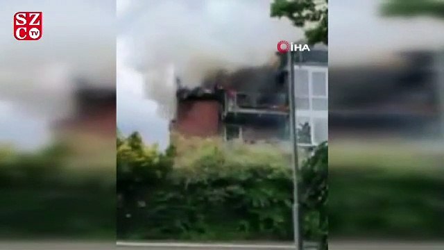 Apartmanın üzerine küçük uçak düştü: 2 ölü, 2 yaralı