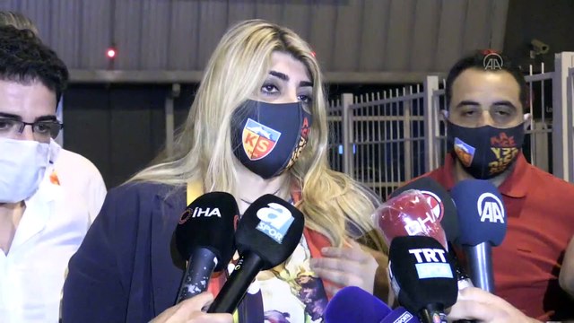 Maçın ardından - Kayserispor Kulübü Başkanı Gözbaşı ve Kulüp asbaşkanı ve basın sözcüsü Tokgöz - KAYSERİ