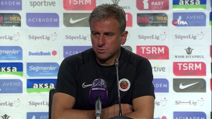 Hamza Hamzaoğlu: 'Sezonu iyi bitirmek isterdik ama olmadı”