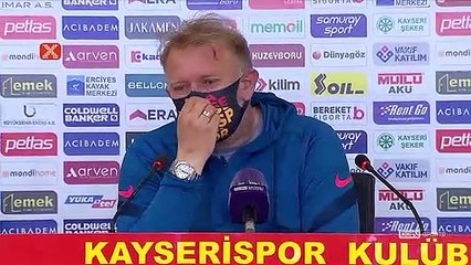 Robert Prosinecki: "Kayserispor bunu hak etmedi"