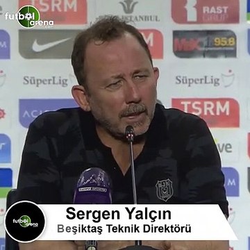 Sergen Yalçın: Profesyonel futbolcu her takımda oynayabilir, biz çok fazla fanatiklik yapıyoruz
