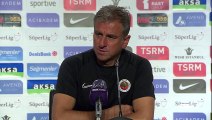 Gençlerbirliği - Beşiktaş maçının ardından - Gençlerbirliği Teknik Direktörü Hamzaoğlu - ANKARA
