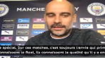 Ligue des Champions - Guardiola pique l'orgueil de ses joueurs avant le Real Madrid